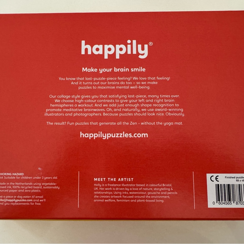 Happily Puzzle In the 80’s 1000 Piece NWT - Picture 2 of 4